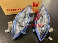 ชุดไฟเลี้ยวหน้า Honda Wave125R(โคมสีฟ้า) แท้ศูนย์