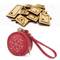 Japan Steel Blade DIY leather wallet coins Christmas snowflake coin purse die kinfe mould hand punch tool leathercraft 95x95mm