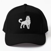 Husky White Baseball Cap Hat Mens Casual Boys Snapback Solid Color Summer Printed Outdoor Czapka Sun Sport Black Spring