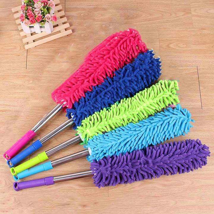 AS Extendable Soft Microfiber Cleaning Dust Sweeper Duster Lazada