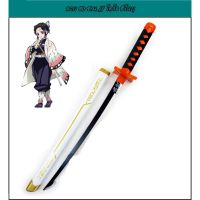 ✨✨BEST SELLER?? 7C212A 80CM ดาบซามูไร เสาหลักแมลง โคโจ ชิโนบุ ดาบพิฆาตอสูร Katana Sword Kocho Shinobu Kimetsu no Yaiba or Demon Slayer ##ชุดแฟนซี ชุดเด็ก ฮีโร่ Fancy Hero Kids