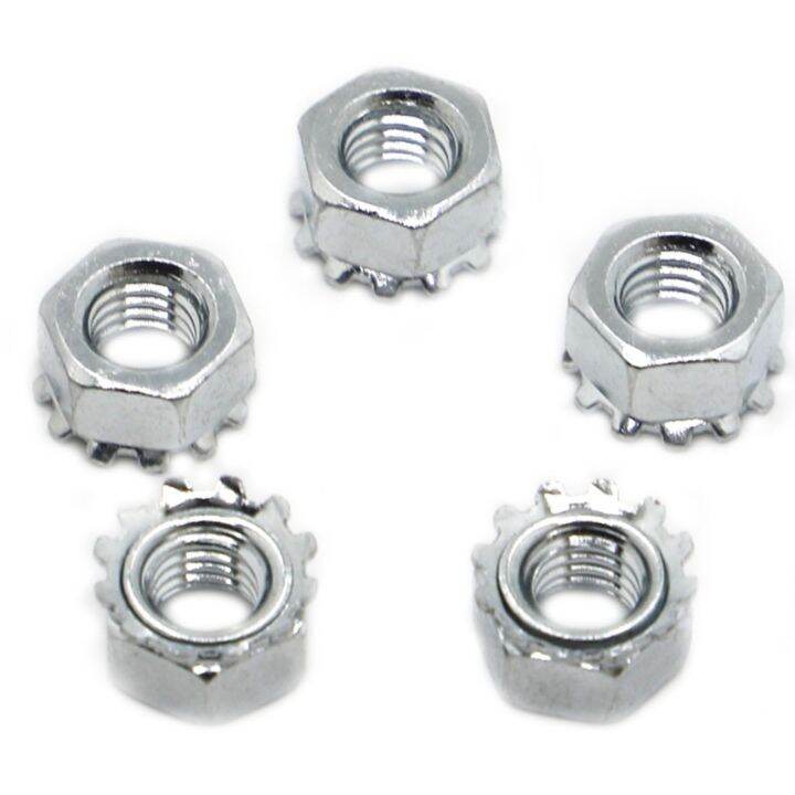M3 to M20 HEXAGONAL HEX FULL NUTS YELLOW PASSIVATED ZINC