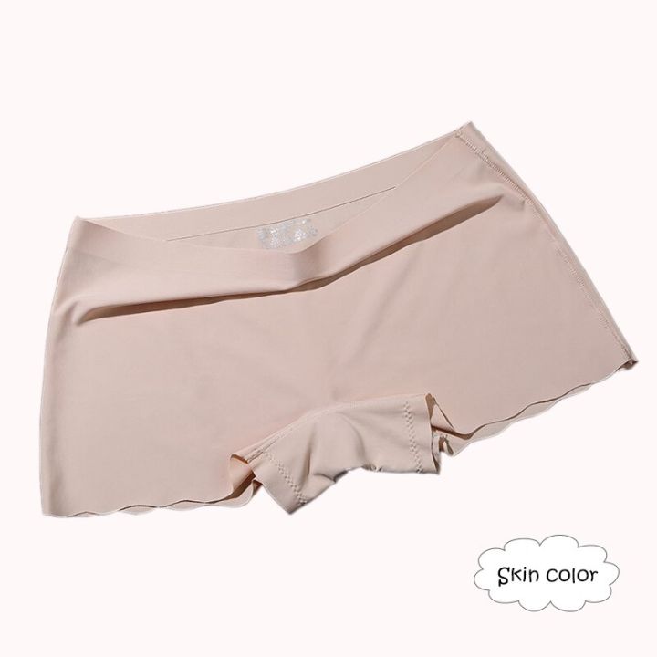 sexy-women-seamless-safety-short-pants-summer-quality-under-skirt-shorts-ice-silk-breathable-cotton-short-tights-boxer-women-new