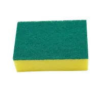 10PCS Sponge Cleaning Dish Washing Catering Scourer Scouring Pads Brush Pot Cloth Kitchen Tool