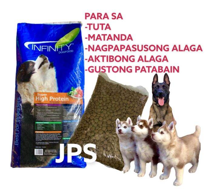 INFINITY HIPROTEIN ADULT/PUPPY/LACTATING DRY DOG FOOD Lazada PH