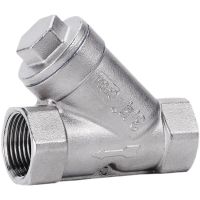 1/4" 3/8" 1/2" 3/4" 1" 1-1/4" 1-1/2" BSP Female Thread 304 Stainless Steel Inline Y Type Filter Strainer Valve