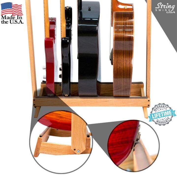 woww-สุดคุ้ม-ขาตั้งกีตาร์-string-swing-hardwood-side-loading-in-guitar-rack-ราคาโปร-ชั้น-วาง-ของ-ชั้นวางของ-ไม้-ชั้นวางของ-ผนัง-ชั้นวางของมินิ