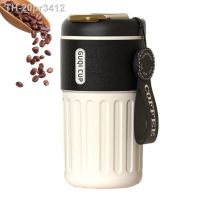 ○♀ 20pr3412 Garrafa térmica inteligente com exibição de temperatura Caneca Frascos vácuo aço inoxidável Copos café inteligentes 410ml