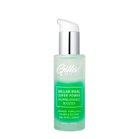 Gilla8 Dual Super Power Calming Essence Booster 50 ml ปลอบประโลมผิวบอบบาง แพ้ง่าย ช่วยให้ผิวที่อักเสบและกำลังมีสิวรู้สึกดีขึ้น กิลลาเอท จาก  TopTenBeauty