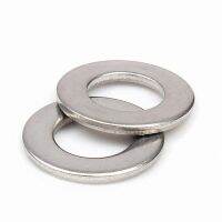 10/15/30/50/100PCS 304 Stainless Steel Flat Washer Mudguard Repair Washers M3 M4 M5 M6 M8 M10 M12 M14 M16 M18 M20 Thick 1mm