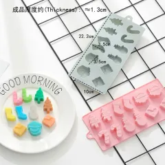 First aid,life star,cake Silicone rubber Flexible Food Safe Mold