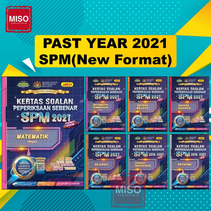 [PMB] YAKIN Past Year SPM Sebenar 2021 Kertas soalan Peperiksaan SPM