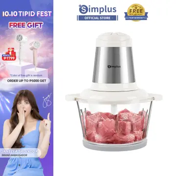 new 6l food processor chopper meat