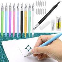 ▲ Art Knife Pen Blade Paper Cutter Precision Craft Cutting Knife DIY Hand Account Tape Leather Fabric Carving Sculpture Knife