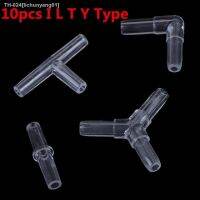 ❉๑ 10pcs I L T Y Type Hose Equal Tee Transparent Acrylic Hose Water Pipe Connectors Aquarium Pipe Accessories HOT SALE