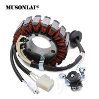 Motorcycle Magneto Stator Coil For Yamaha XC125SR Cygnus X 125 16-17 YW125 ZUMA 125 BWS125 16-20 2JS-H1410-30 2JS-H1410-10