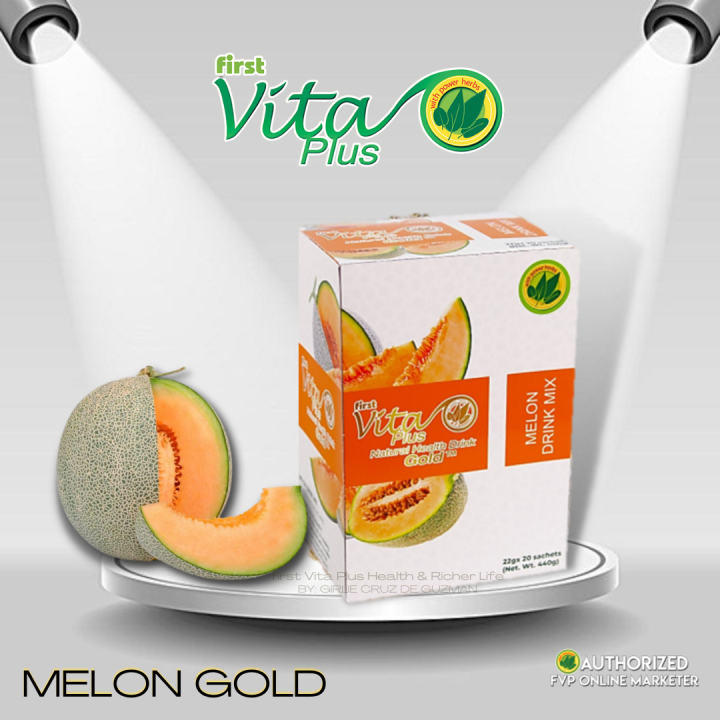 First Vita Plus Melon Gold 20 Sachets Lazada PH