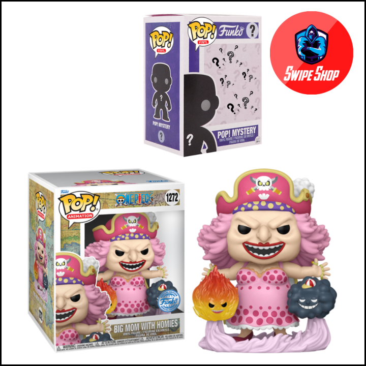Funko Pop Big Mom with Homies One Piece Exclusive with 1 Random