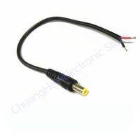 【lz】✈♛▼  1PC DC Cabo Conector Macho 5.5x2.1mm 5.5x2.5mm 25cm Cabo de Alimentação Conversão Fiação DC5.5-2.1mm 5.5-2.5mm Plug