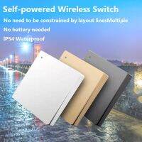 【DT】hot！ Self-Pow Wall wireless Self-Powered No Battery Wire IP54 Indoor Outdoor switc