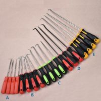 {7ho car tools} 4ชิ้น/เซ็ตรถ Pick And Hook Set ยานยนต์ O Ring ซีลน้ำมันปะเก็น Puller Remover Craft Hand Tool