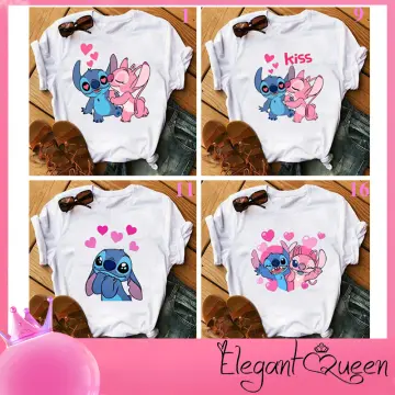 Kawaii Lilo and Stitch t-shirt, cute, and lovely | Poster