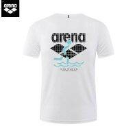 Original Arena mens split sports loose version quick-drying short-sleeved breathable and comfortable T-shirt arena swimsuit same style