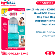 Bộ túi hốt phân KONG HandiPOD Clean Dog Poop Bag Dispenser Refill
