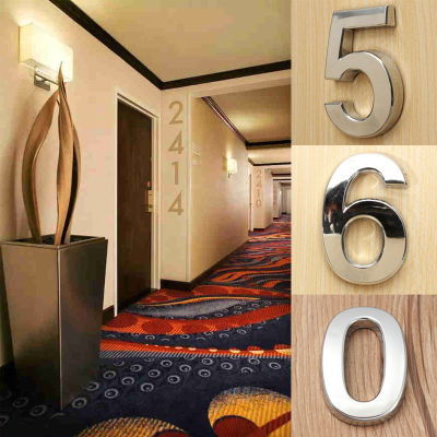 3D หลัก 0-9 ป้ายบ้านเลขที่กาวตนเองที่อยู่หลักสติกเกอร์แผ่นตัวเลขแผ่นประตูสำหรับตกแต่งบ้านโรงแรม-zptcm3861