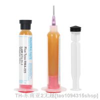 hk✢❃  1/2 Set Solder Flux 10cc  RMA223 Paste With Syringe Needles PCB PGA BGA SMD Rework Tools