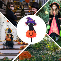 HOMEMAXS Halloween Garden Cat Stake Halloween Decorations Outdoor Halloween Decoration สำหรับบ้าน