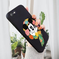 GGK เคสโทรศัพท์ลายการ์ตูนมิกกี้ iPhone 6 6บวก iPhone 6S 6S Plus ของแท้ปลอกซิลิโคนน้ำคลุมทั้งหมดเคสป้องกันทนแรงกระแทกกล้อง