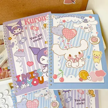 Sanrio Characters Twin Spiral Notebook Set Kuromi