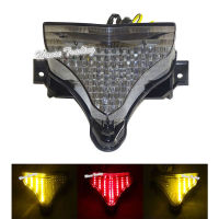 Motorbike For Yamaha YZF R1 2009 2010 2011 2012 2013 2014 E-Marked Rear Tail Light Brake Turn Signals Integrated LED Light