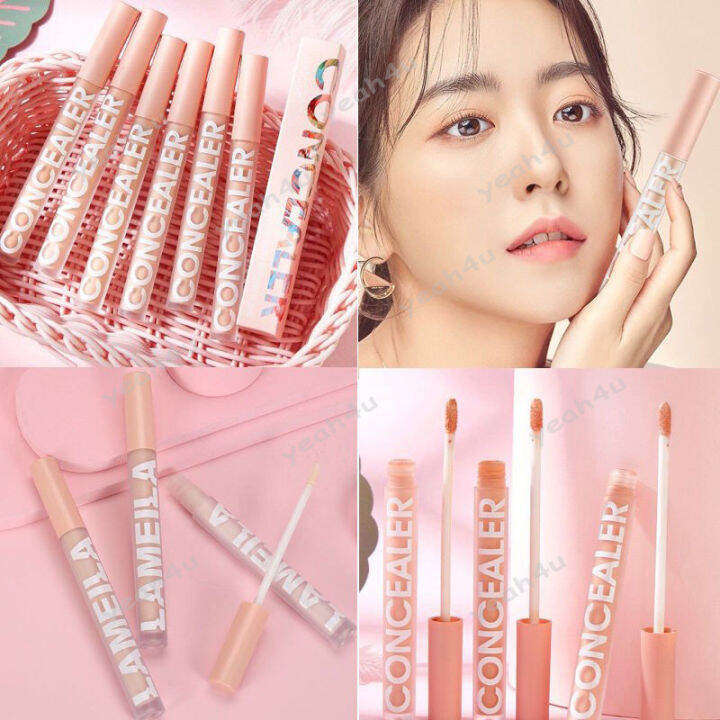 lameila-คอนซีลเลอร์-concealer-ปกปิดฝ้า-ชนิดเหลว-เนื้อแมตต์-ปกปิดแบบเรียบเนียน-ปกปิดขั้นสุด-รอยสิว-รอยแดง-กันน้ำกันเหงื่อ-ติดทนนาน