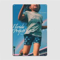 【CW】 The Florida Project Metal Sign Wall Custom Painting Décor Tin Posters