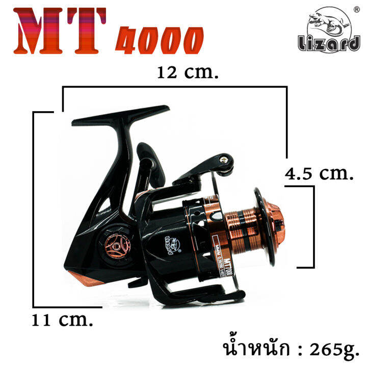 อุปกรณ์ตกปลา-kusa-รอก-รุ่น-mt-รอกตกปลา-รอกสปินนิ่ง-spinning