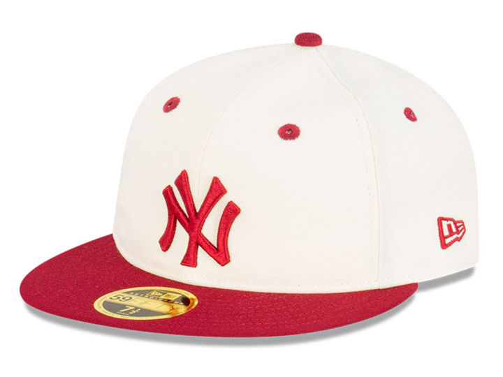Official New Era New York Yankees MLB Two Tone Chrome White