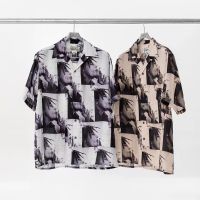 High Version WACKO MARIA x BOB MARLEY HAWAIIAN SHIRT Hawaiian loose short-sleeved shirt