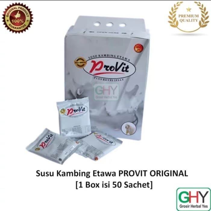 Susu Kambing Etawa Provit Original 1 Box Isi 50 Sachet | Lazada Indonesia