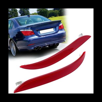 【LZ】✻✙№  Refletor do amortecedor traseiro para BMW Série 5 E60 refletor luz de advertência Auto 63147183913 63147183914