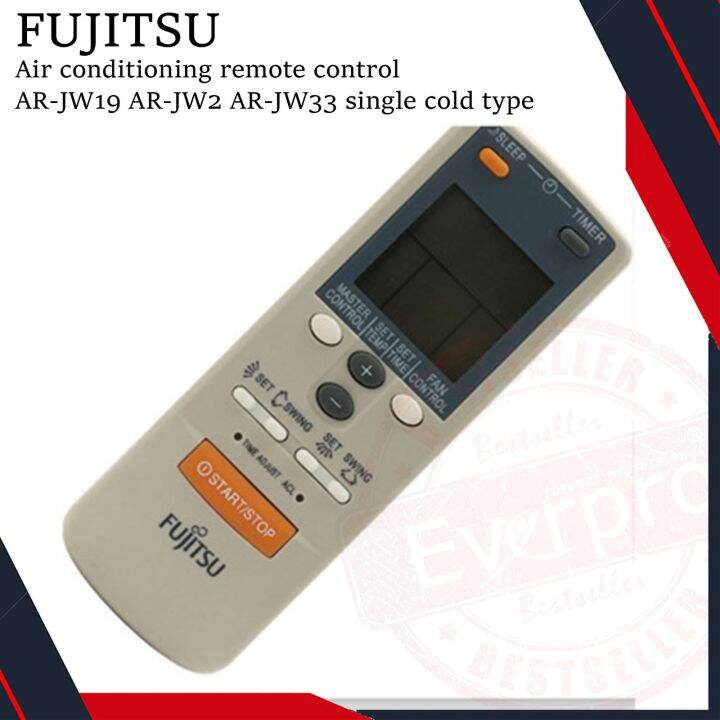 FUJITSU Air conditioning remote control ARJW19 ARJW2 ARJW33 single