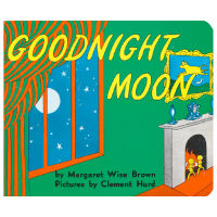 Goodnight moon good night moon tear paper board book liaocaixing book list baby childrens bedtime English story picture book picture book parent-child reading original English imported book