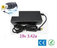 ที่ชาร์จอะแดปเตอร์สำหรับไฟฟ้ากระแสสลับ19V 3.42A 65W สำหรับ LG C500 A380 R380 R410 R510 R560 R580 R590แล็ปท็อป R57