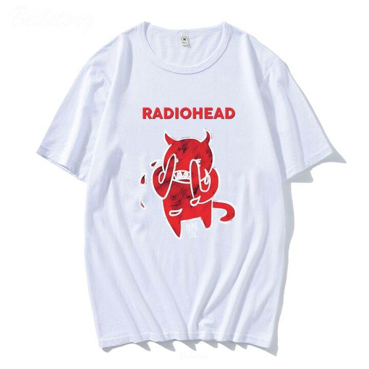 radiohead-t-shirt-cute-devil-cry-t-shirt-100-cotton-band-rock-funny-mzik-albm-print-loose-albm-mzik-tee-100-cotton