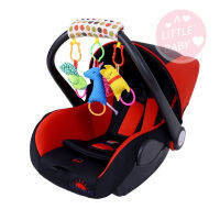 Chuchob car seat แบบกระเช้า สำหรับเด็กแรกเกิดขึ้น - 15  เดือน (สีแดง)