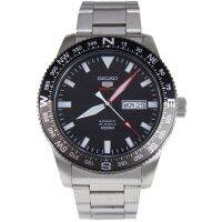 Karnvera Shop Seiko 5 Sport นาฬิกาข้อมือผู้ชาย Men Watch สีเงิน/ดำ สายสแตนเลส รุ่น SRP669K1