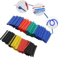 164/560pcs Polyolefin Shrinking Assorted Heat Shrink Tube Wire Cable Insulated Sleeving Tubing Set 2:1 Waterproof Pipe Sleeve