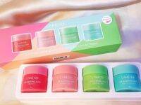 LANEIGE Lip Sleeping Mask Mini Kit (4 Scented Collections) 8g x 4 กระปุก  ลิป ลาเนจ