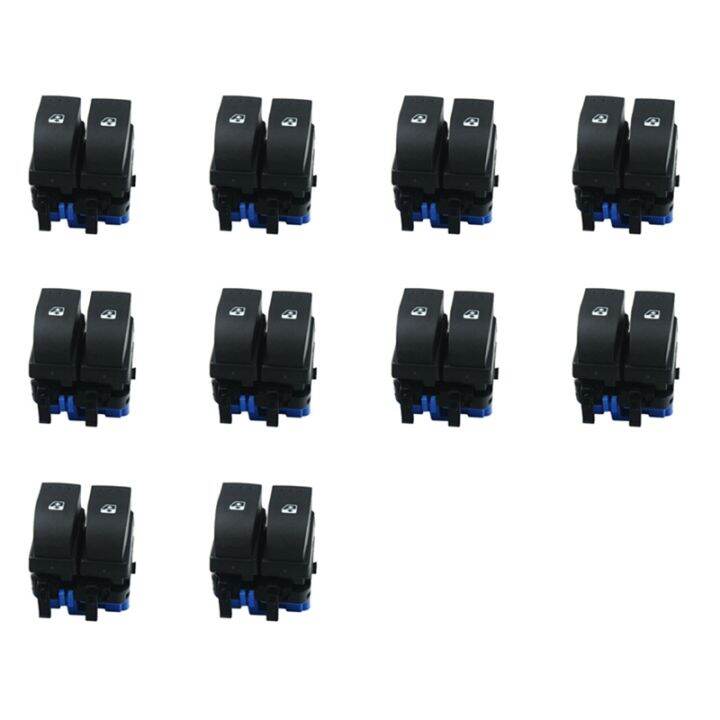 10X for FRONT ELECTRIC WINDOWS SWITCH for Vauxhall VIVARO / MOVANO